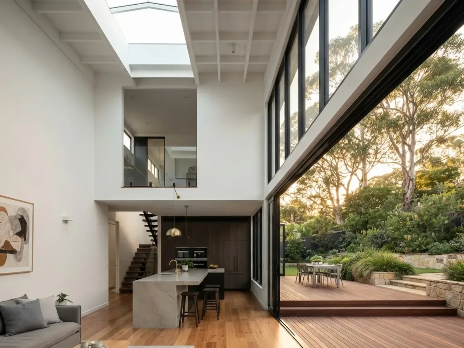 Double-Height Rear Addition in North End, completed by Complex Construction